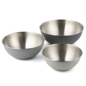 Stainless Steel Mixing Bowls (3 Pieces)
